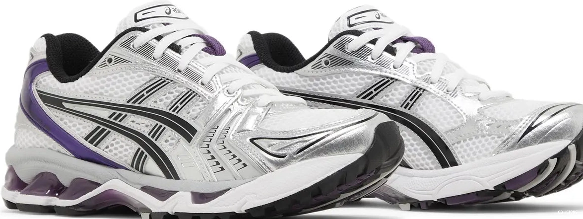 14 ASICS Dark Gel-Kayano White Grape W 0702